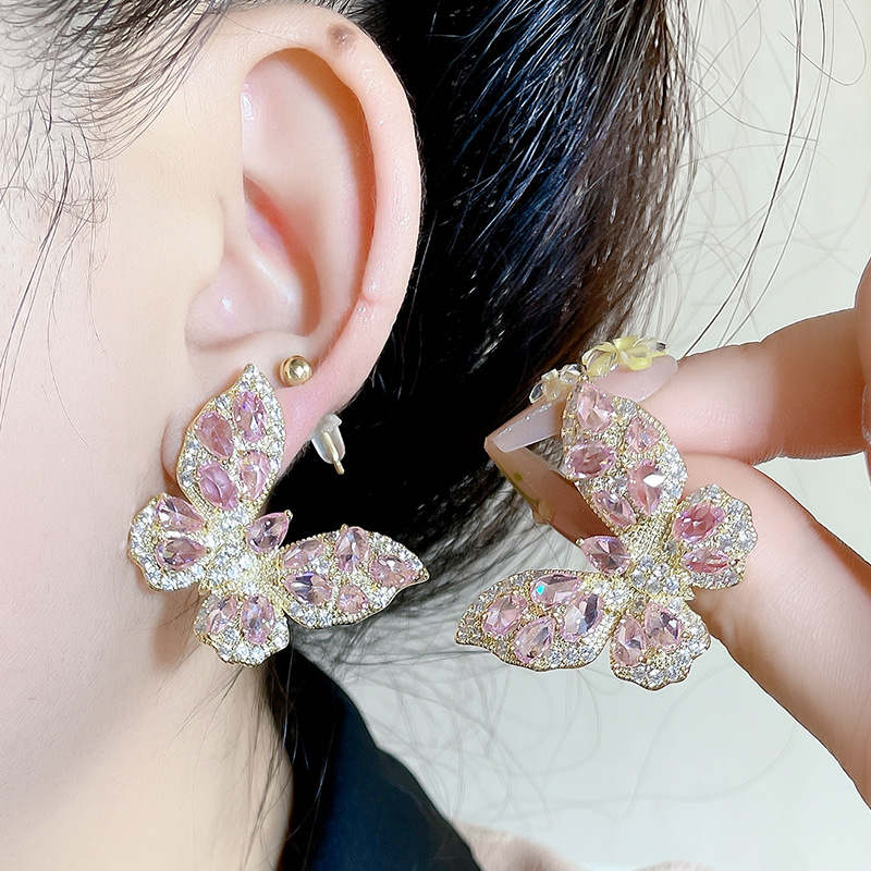 Chic Acrylic Crystal Round Geometric Big Drop Earrings – Neshe Fashion  Jewelry